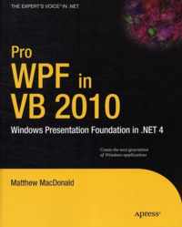 Pro WPF in VB 2010