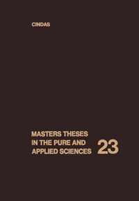 Masters Theses in the Pure and Applied Sciences