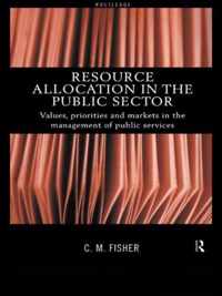 Resource Allocation in the Public Sector