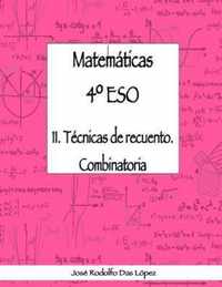 Matematicas 4 Degrees ESO - 11. Tecnicas de recuento. Combinatoria