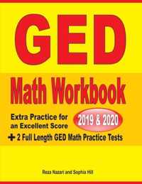 GED Math Workbook 2019 & 2020