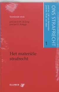 Ons strafrecht 1 Het materiele strafrecht