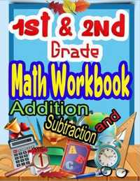 1st and 2nd Grade Math Workbook Addition and Subtraction