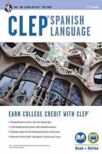 Clep(r) Spanish Language Book + Online