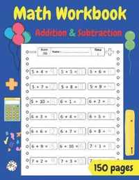 Math Workbook: Addition and Subtraction