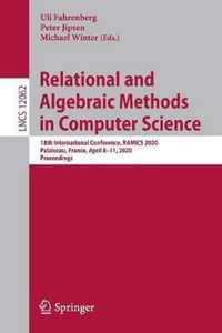 Relational and Algebraic Methods in Computer Science: 18th International Conference, Ramics 2020, Palaiseau, France, October 26-29, 2020, Proceedings