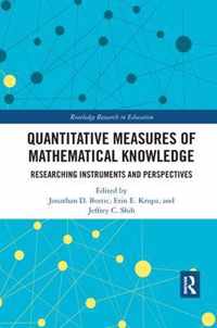 Quantitative Measures of Mathematical Knowledge