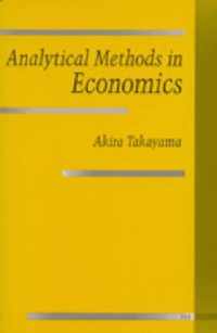 Analytical Methods in Economics