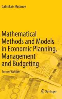 Mathematical Methods and Models in Economic Planning, Management and Budgeting