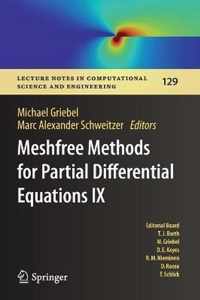 Meshfree Methods for Partial Differential Equations IX