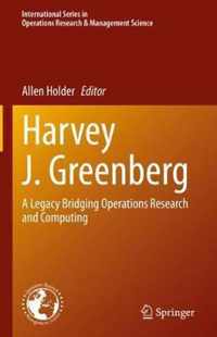 Harvey J. Greenberg