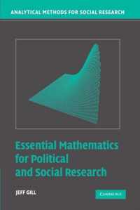 Essential Mathematics for Political and Social Research