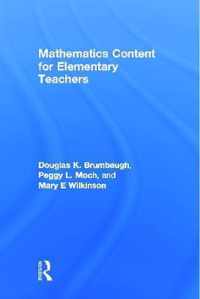 Mathematics Content for Elementary Teachers