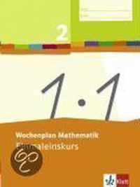 Wochenplan Mathematik. Einmaleinskurs. 2. Schuljahr