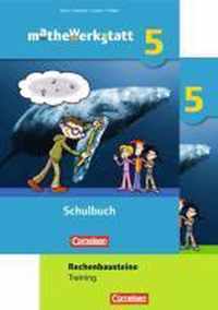 mathewerkstatt 5. Schuljahr. Schülerbuch inkl. Rechenbausteine - Training. Mittlerer Schulabschluss