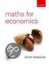 Maths for Economics P