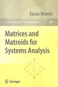 Matrices and Matroids for Systems Analysis