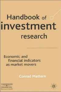 Handbook of Investment Research