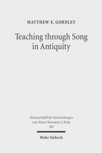 Teaching through Song in Antiquity