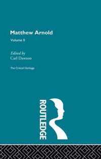 Matthew Arnold: The Critical Heritage Volume 2 the Poetry