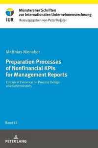 Preparation Processes of Nonfinancial KPIs for Management Reports