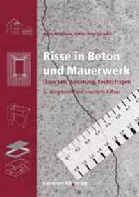 Risse in Beton und Mauerwerk.