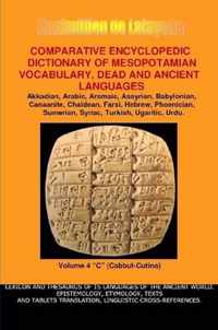 V4.Comparative Encyclopedic Dictionary of Mesopotamian Vocabulary Dead & Ancient Languages