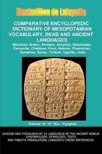 V10.Comparative Encyclopedic Dictionary of Mesopotamian Vocabulary Dead & Ancient Languages