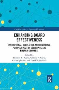 Enhancing Board Effectiveness