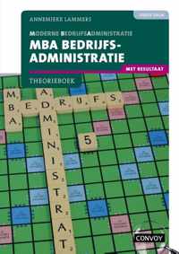 MBA Bedrijfsadministratie met resultaat 4e druk Theorieboek