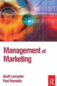 Management of Marketing