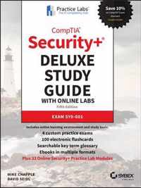 CompTIA Security+ Deluxe Study Guide w Online Lab - Exam SY0-601 5e