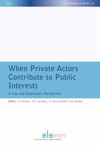 When Private Actors Contribute to Public Interests