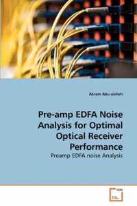 Pre-amp EDFA Noise Analysis for Optimal Optical Receiver Performance