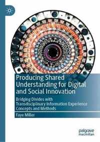 Producing Shared Understanding for Digital and Social Innovation