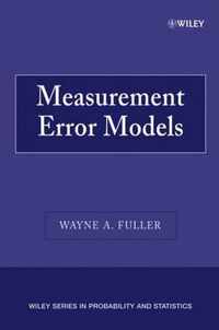 Measurement Error Models