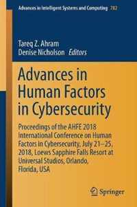 Advances in Human Factors in Cybersecurity