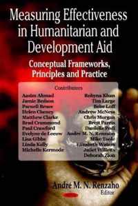 Measuring Effectiveness in Humanitarian & Development Aid