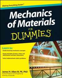 Mechanics Of Materials For Dummies