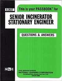 Senior Incinerator Stationary Engineer