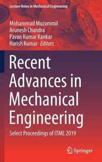 Recent Advances in Mechanical Engineering