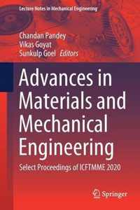 Advances in Materials and Mechanical Engineering