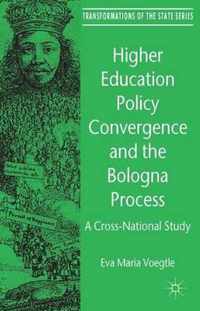 Higher Education Policy Convergence and the Bologna Process