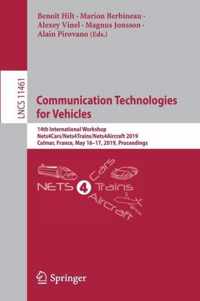 Communication Technologies for Vehicles