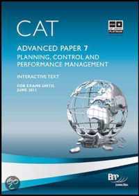 CAT - 7 Planning, Control and Performance Management