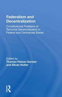 Federalism and Decentralization