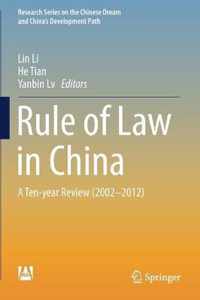 Rule of Law in China