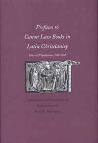 Prefaces To Canon Law Books In Latin Christianity