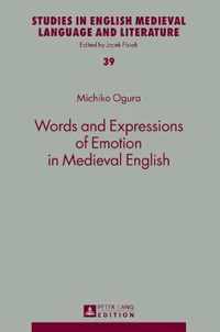 Words and Expressions of Emotion in Medieval English