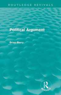 Political Argument (Routledge Revivals)